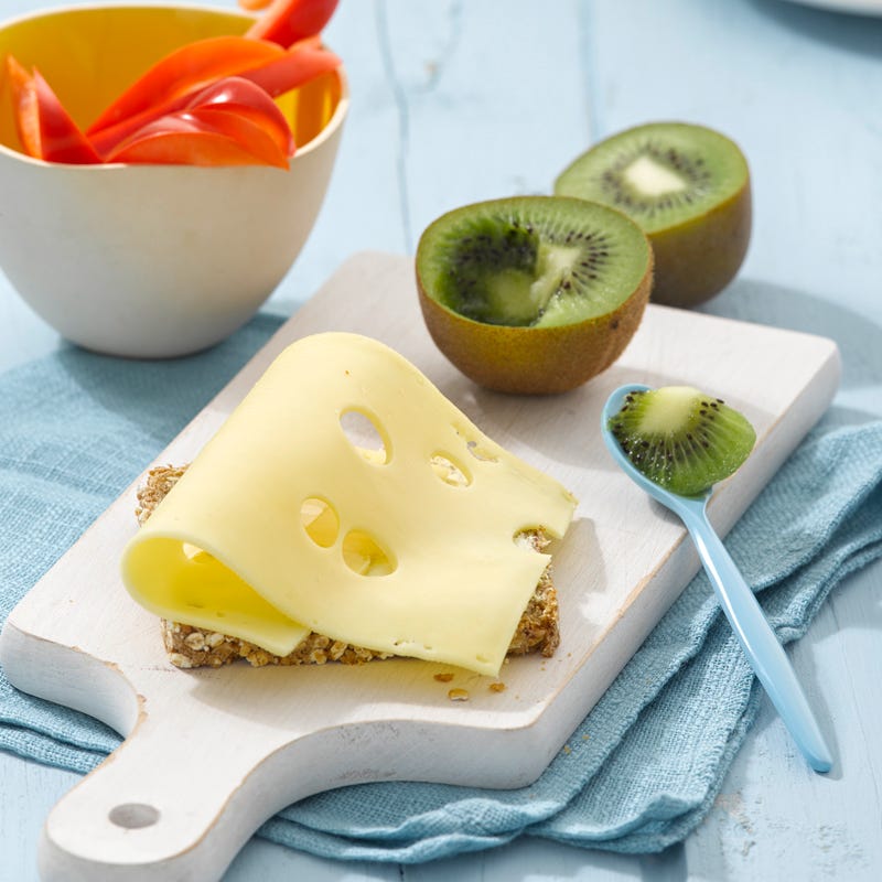 Käsebrot mit Paprika