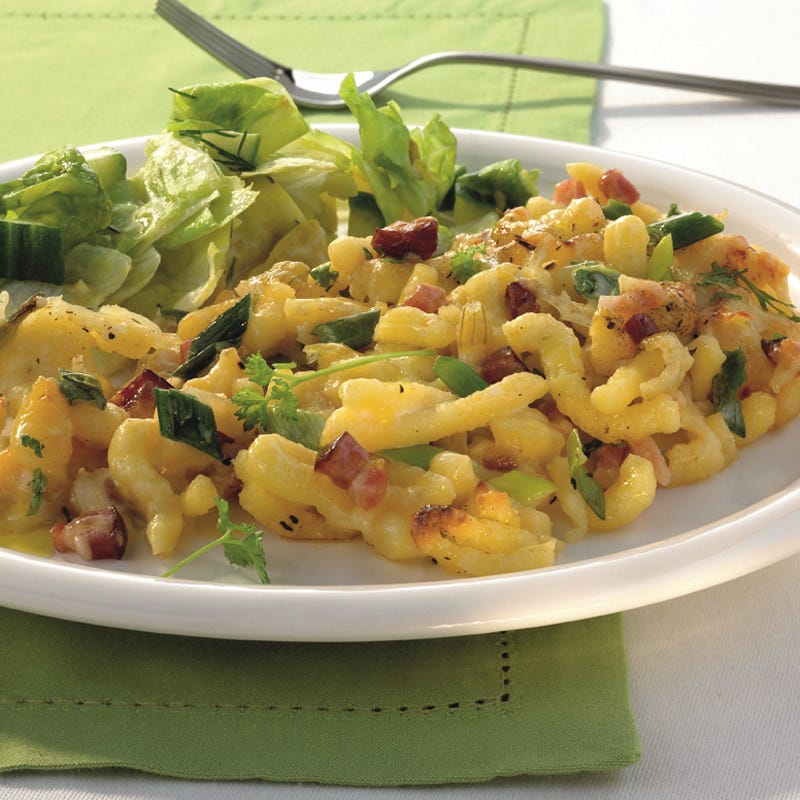 Foto Käsespätzleauflauf mit Schinkenspeck von WW