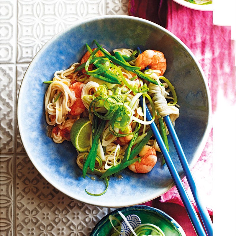 Photo of Sweet chilli prawn & soba noodle salad by WW