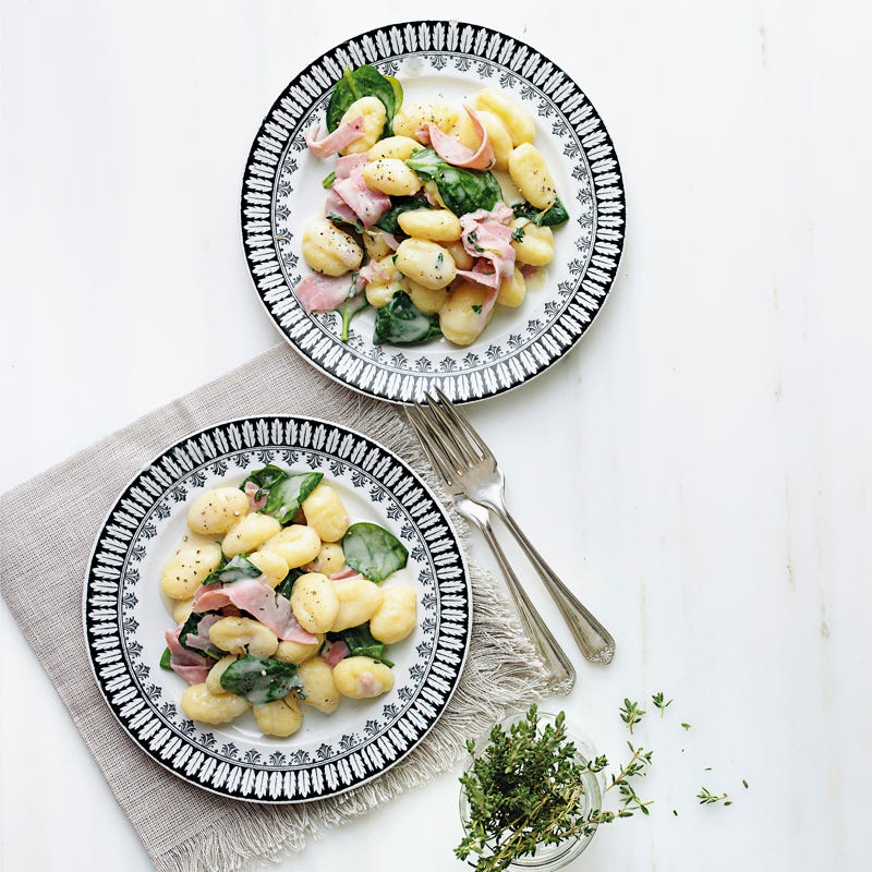 Foto Cremige Gnocchi mit Schinken von WW