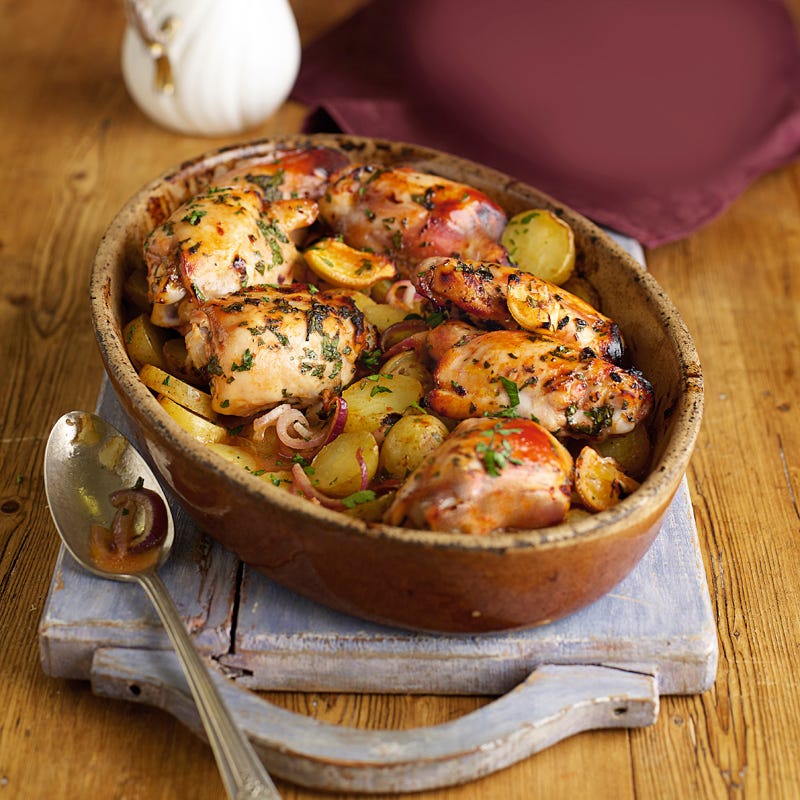 Foto Putenbrustfilet auf neuen Kartoffeln von WW