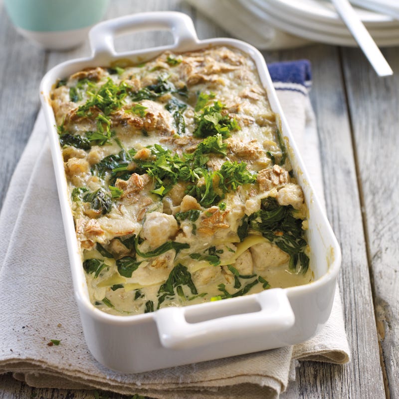 Foto Spinatlasagne mit Putenbrust von WW