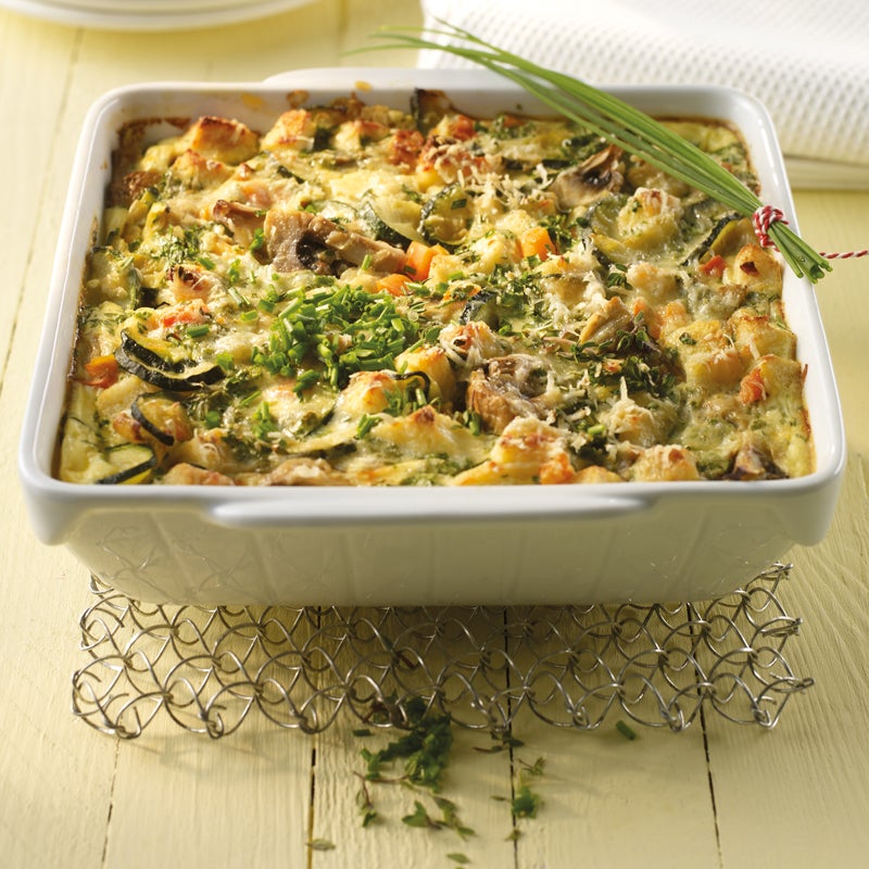 Gemüseauflauf mit Parmesan Rezept | WW Deutschland Gemüseauflauf mit Parmesan Rezept | WW Deutschland