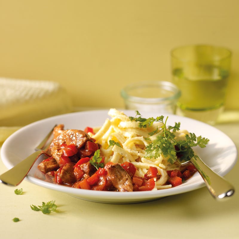 Foto Schnelles Gulasch mit Spätzle von WW