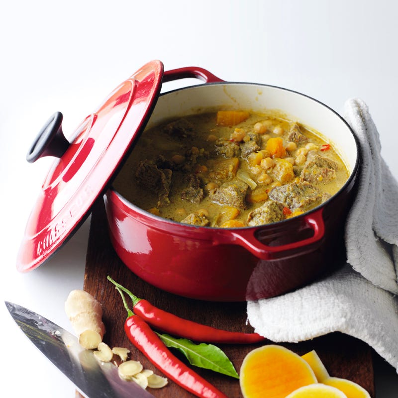 Foto Rindfleisch-Curry mit Kichererbsen von WW