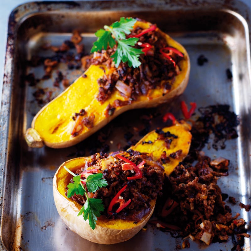 Photo of Roast butternut squash with chilli mince by WW