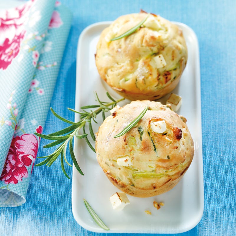 Foto Saftige Schafskäse-Zucchini-Muffins von WW