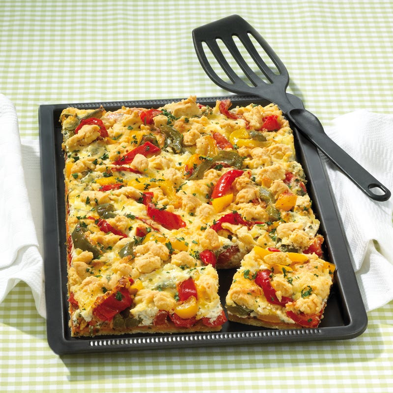 Foto Paprikakuchen mit Knusperkruste von WW