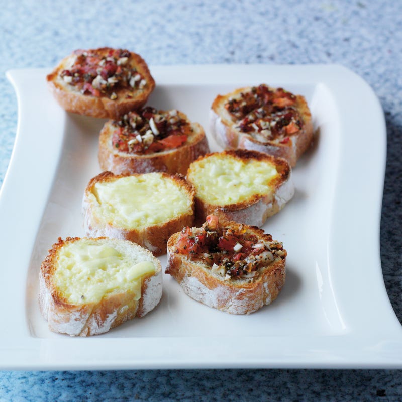 Foto Knoblauch- und Tomaten-Chili-Brot von WW