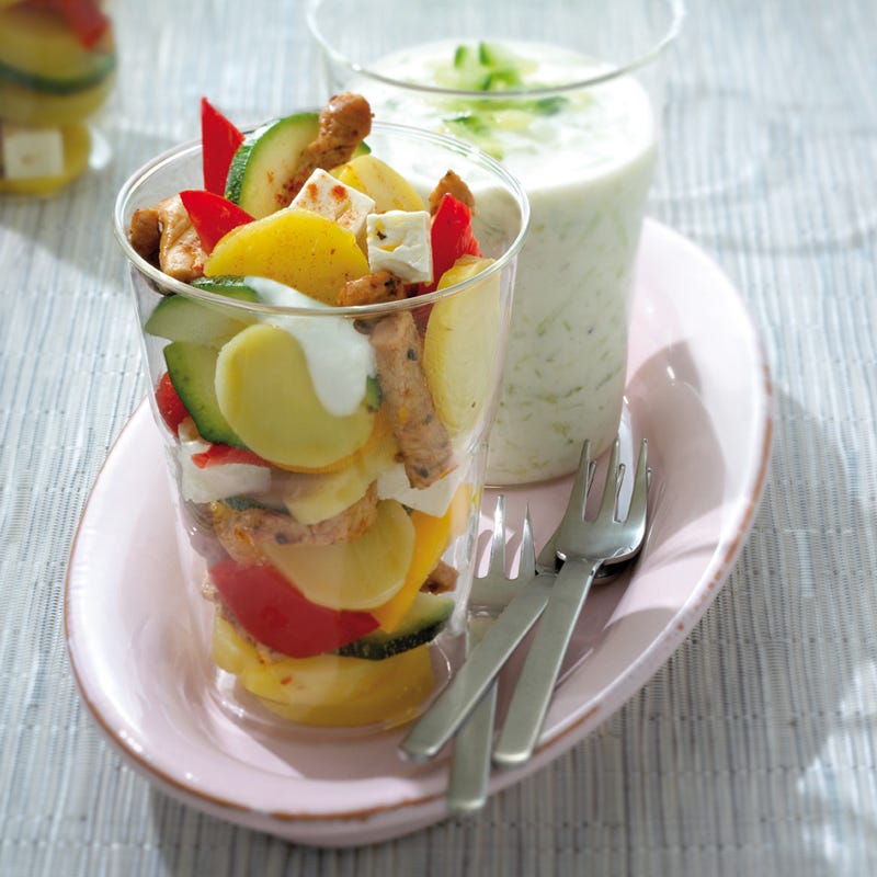 Griechischer Kartoffelsalat