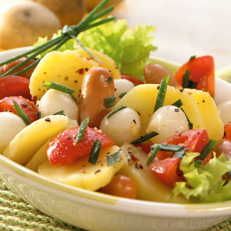 Foto Kartoffel-Würstchen-Salat von WW