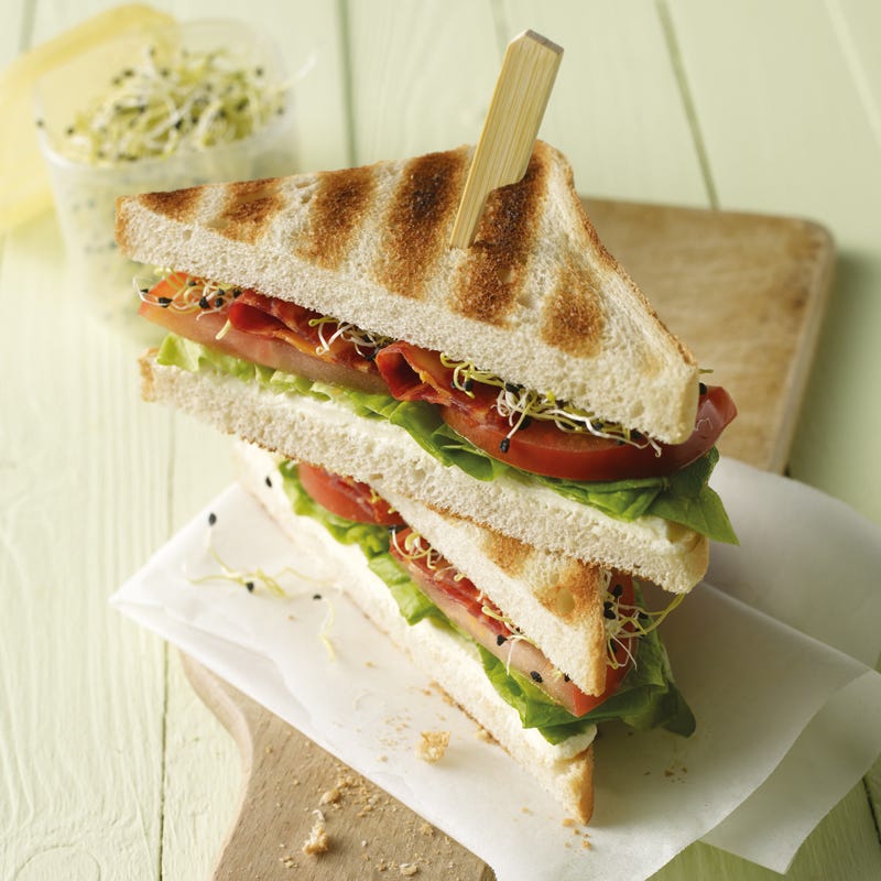 Foto Sandwich mit Chorizo und Zwiebelsprossen von WW