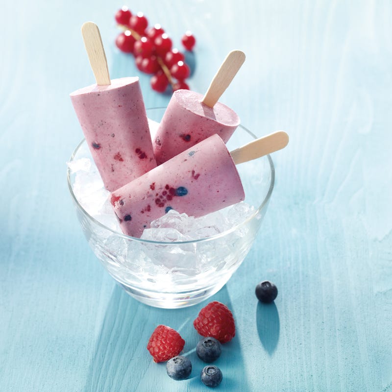 Foto Beeren-Pops mit Vanille von WW