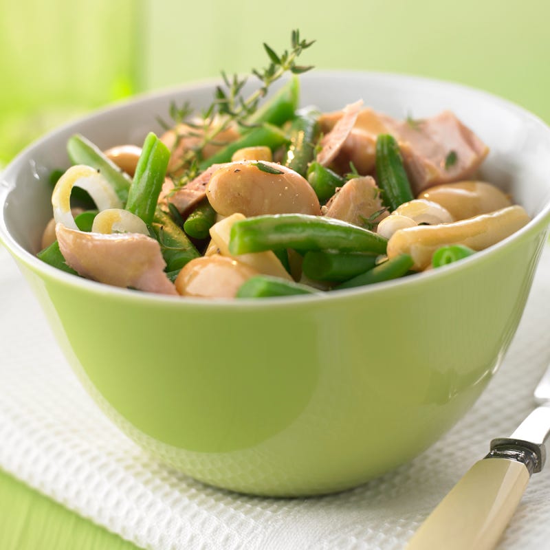 Foto Mixed Bohnensalat mit Thunfisch von WW