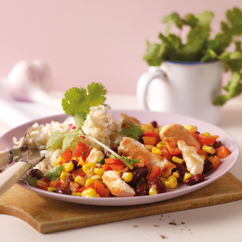 Foto Mexikanische Hähnchenpfanne von WW