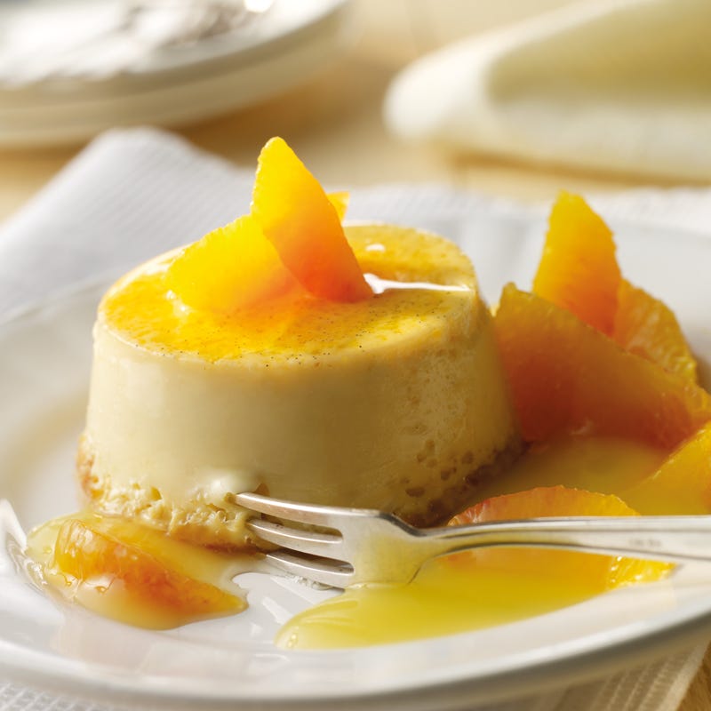 Foto Orangenflan mit Vanille von WW