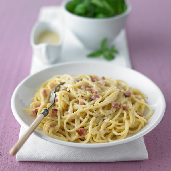 Spaghetti carbonara Rezept | WW Deutschland Spaghetti carbonara Rezept | WW Deutschland