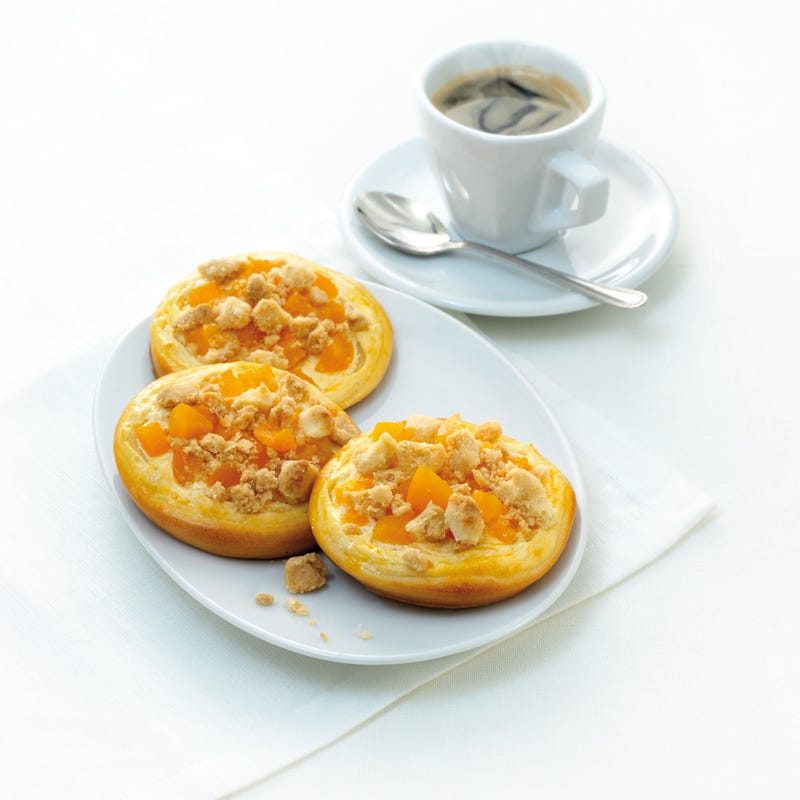 Aprikosen-Streuseltaler