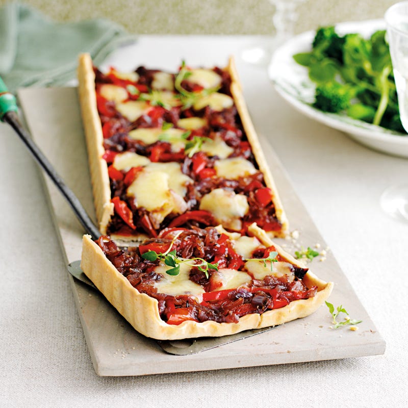 Foto Zwiebelkuchen mit Käse überbacken von WW