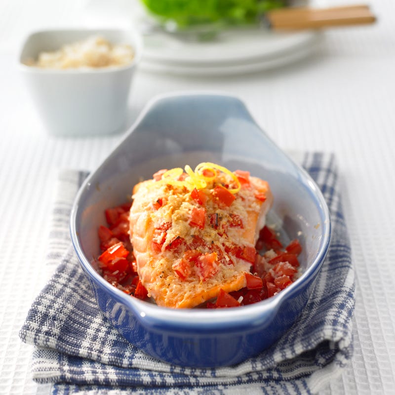 Foto Lachs mit Tomatenkruste von WW