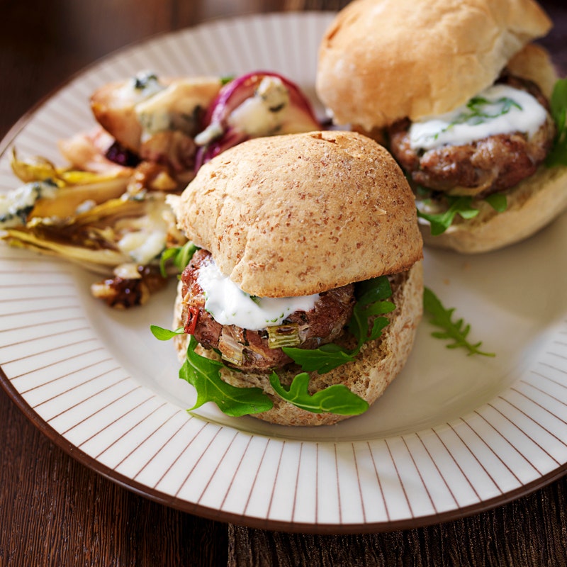 Tatar-Apfel-Burger