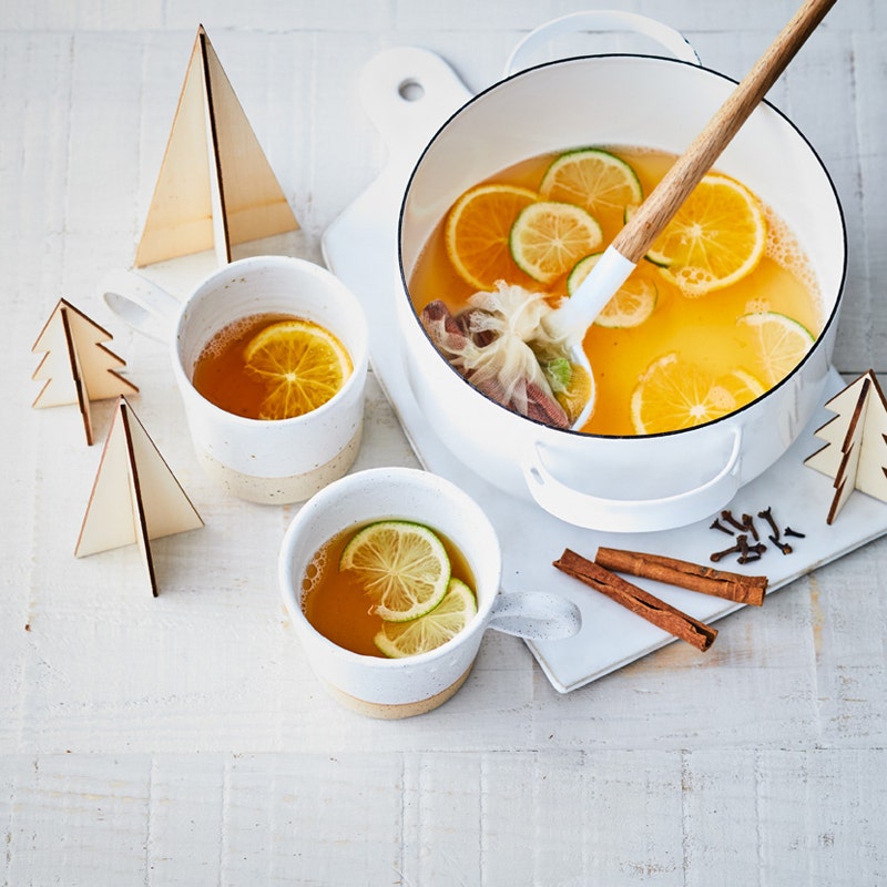 Weißer Glühwein