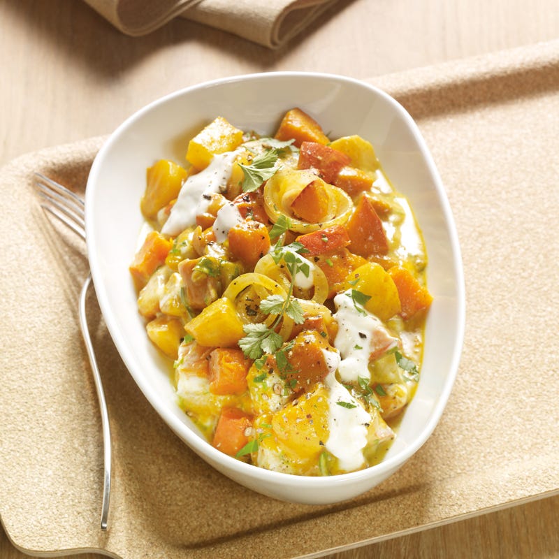 Kartoffel-Kürbis-Curry