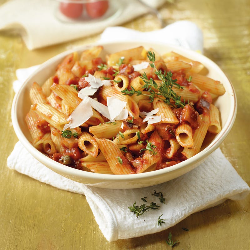 Foto Penne mit Tomaten-Auberginen-Sauce von WW