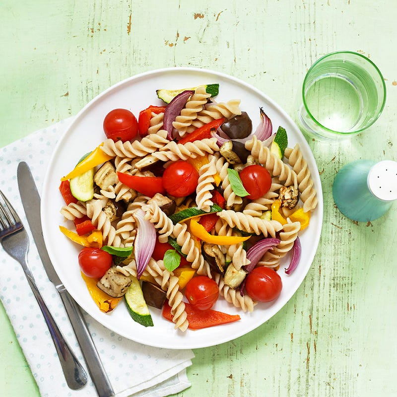 Photo of Roasted vegetable pasta salad by WW