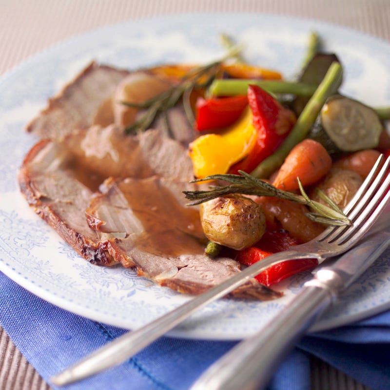 Photo of Rosemary roast lamb with veg by WW