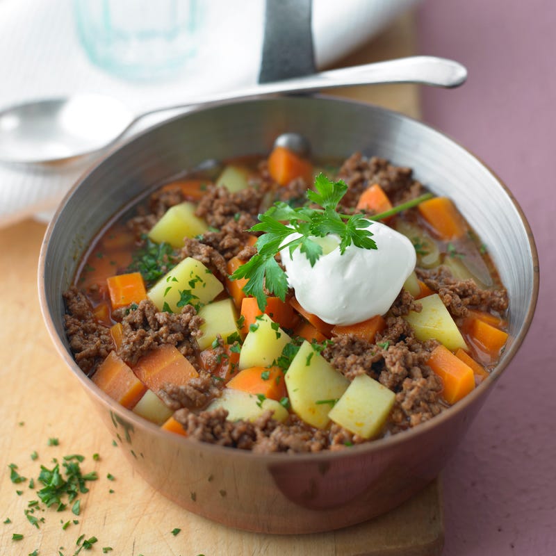 Foto Karotteneintopf mit Tatar von WW