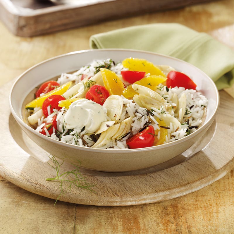 Foto Wildreispfanne mit Fenchel von WW