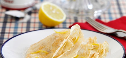 Crêpes au citron