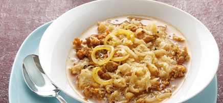 Seeräubersuppe mit Sauerkraut