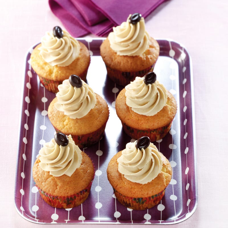 Foto Vanillecupcakes mit Mokkafrosting von WW