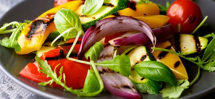 Chargrilled vegetable salad