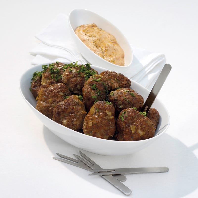 Foto Feurige Mini-Frikadellen von WW