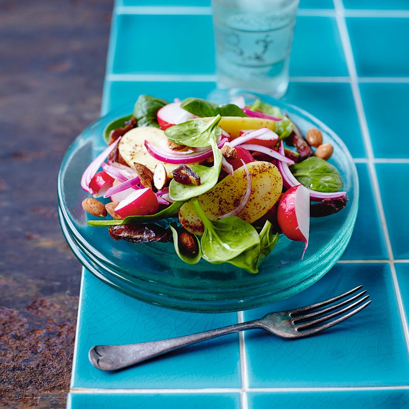 Foto Dattel-Spinatsalat von WW