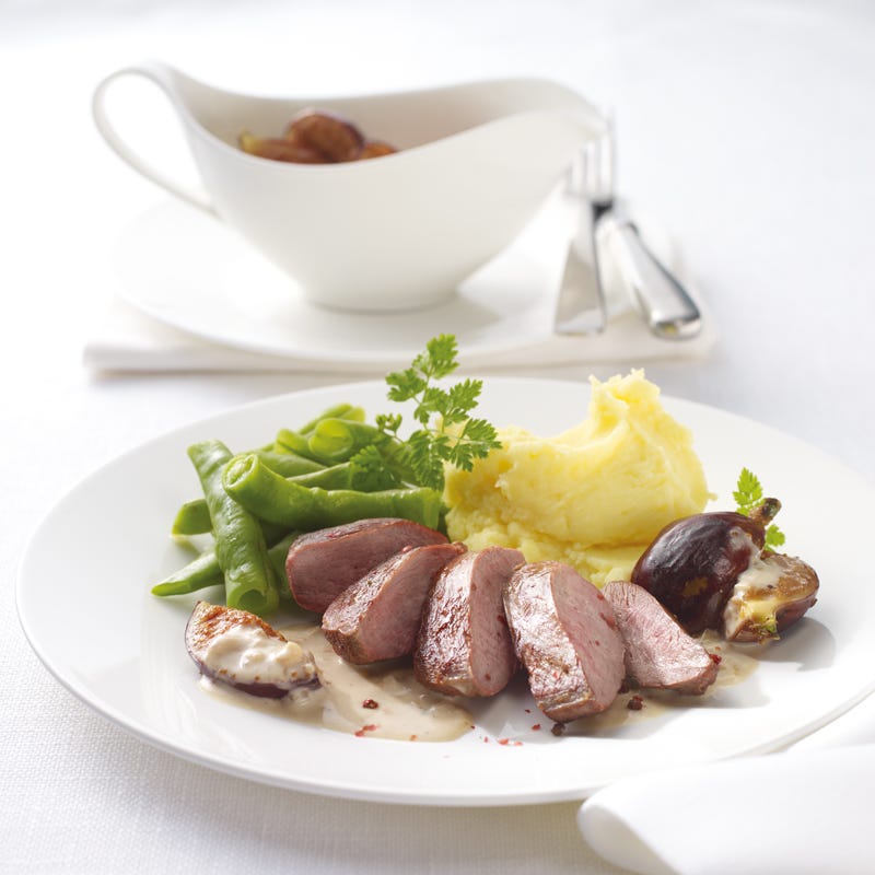 Foto Entenbrust mit Feigensauce von WW