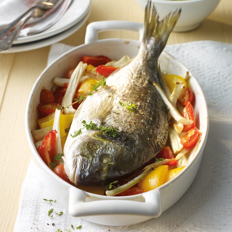 Foto Dorade mit Gemüse von WW