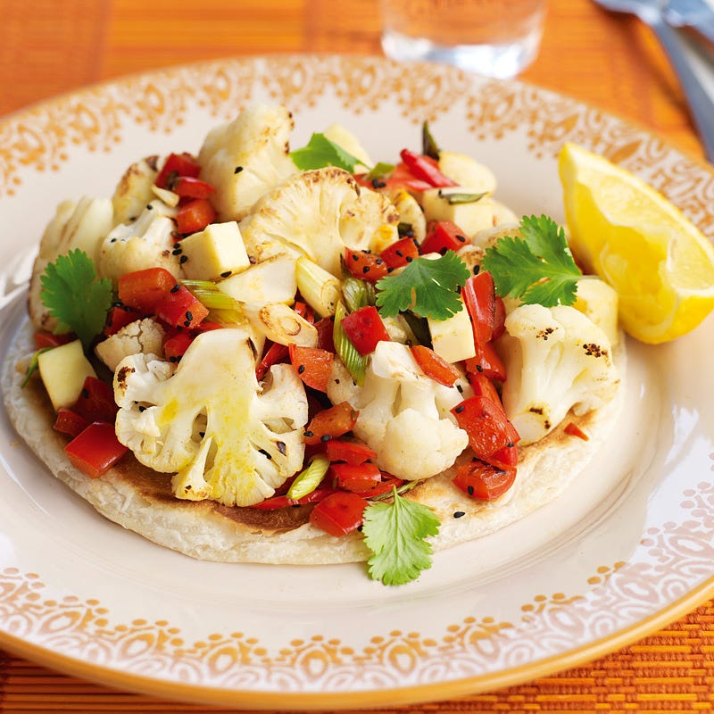 Photo of Paratha with spicy cauliflower and paneer by WW