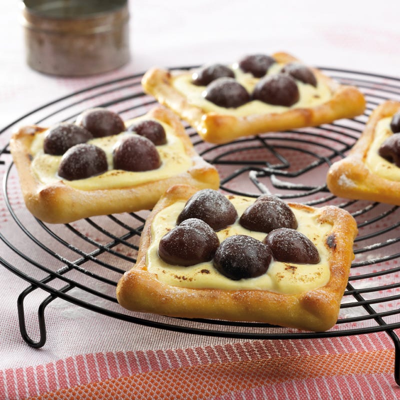 Foto Kirsch-Käsekuchen-Teilchen von WW