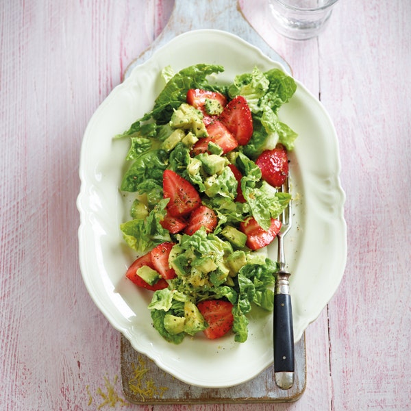 Avocado-Erdbeer-Salat