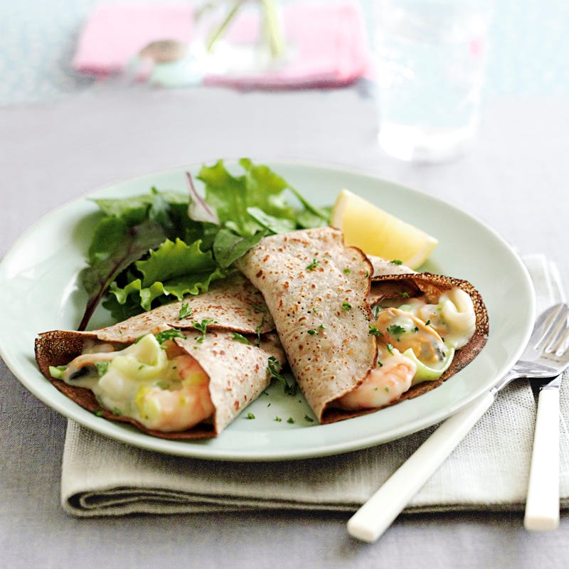 Foto Meeresfrüchte-Pfannkuchen von WW