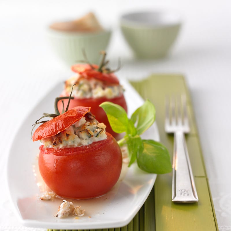 Foto Gratinierte Rosmarin-Ziegenkäse-Tomaten von WW