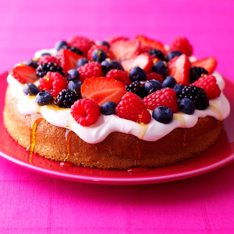 Foto Waldbeerentorte mit Ahornsirup von WW