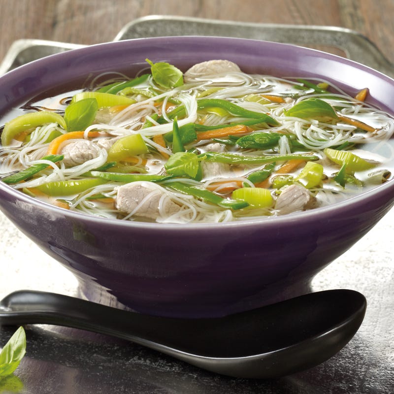 Foto Glasnudelsuppe mit Filetstreifen von WW