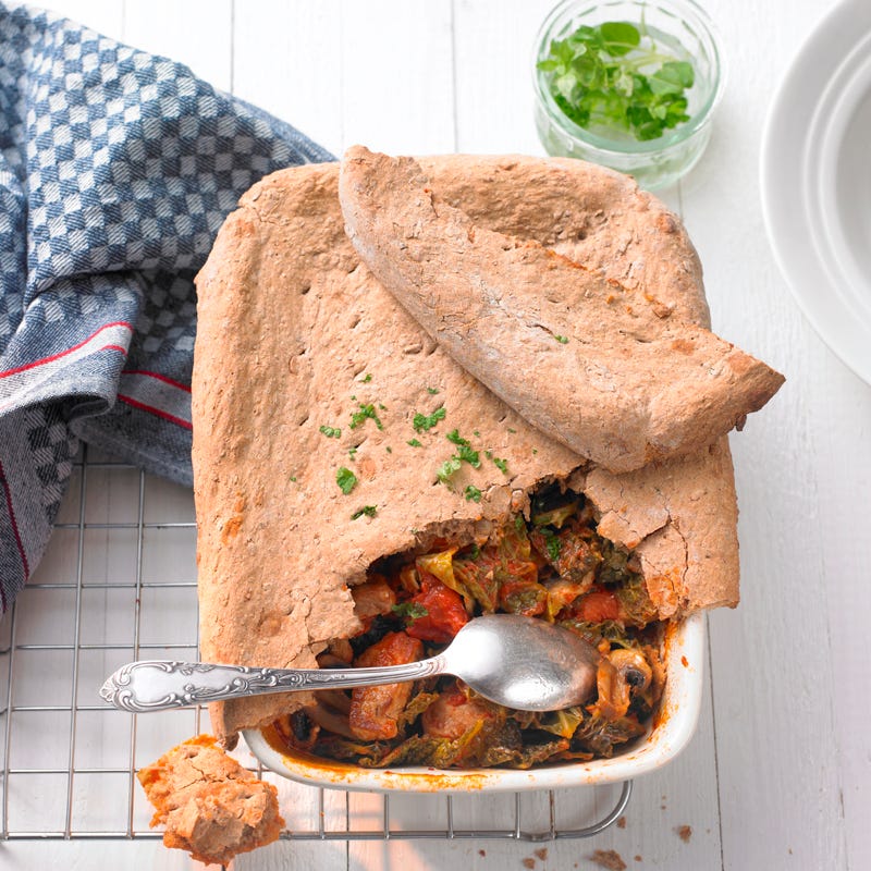 Filet-Wirsing mit Brothaube