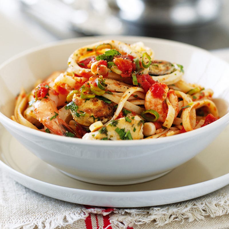 Foto Linguine mit Meeresfrüchten von WW
