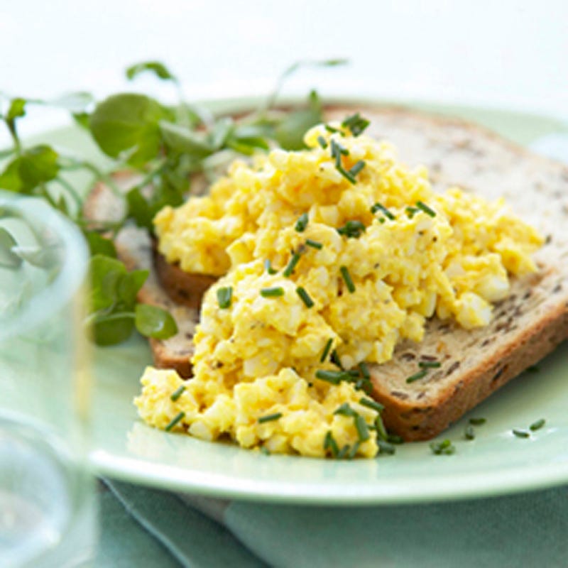 Foto Eiersalat auf Vollkorn-Toast von WW